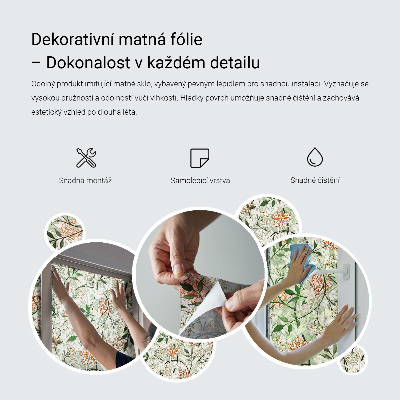 Protisluneční fólie na okna Geometrické kruhy