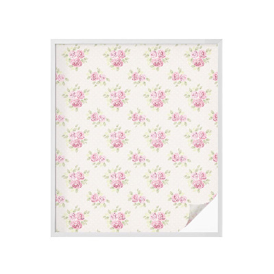 Zatmavovací fólie na okna Květinový vzor