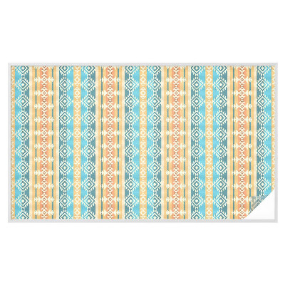 Privátní fólie na okno vitráž Geometrické motivy