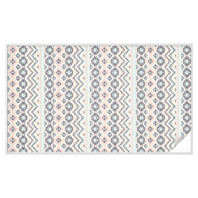 Protisluneční fólie na okna Pastelová geometrie