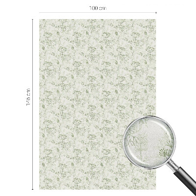 Zatmavovací fólie na okna Botanický vzor