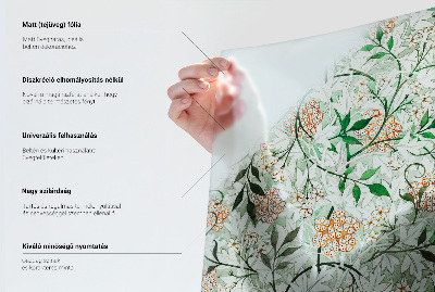 Zatmavovací fólie na okna Botanický vzor