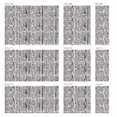 Privátní fólie na okno vitráž Technické téma