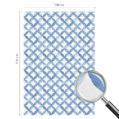 Zatmavovací fólie na okna Geometrické květiny