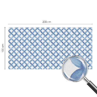 Zatmavovací fólie na okna Geometrické květiny