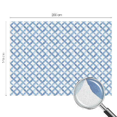 Zatmavovací fólie na okna Geometrické květiny