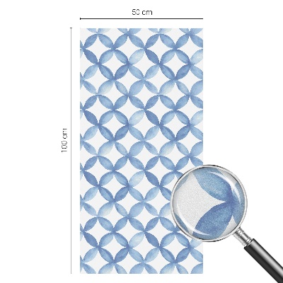 Zatmavovací fólie na okna Geometrické květiny