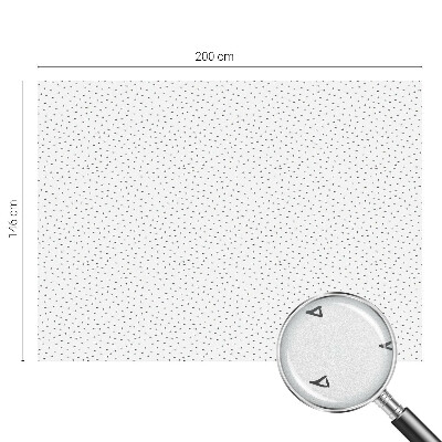 Privátní fólie na okno vitráž Geometrické trojúhelníky