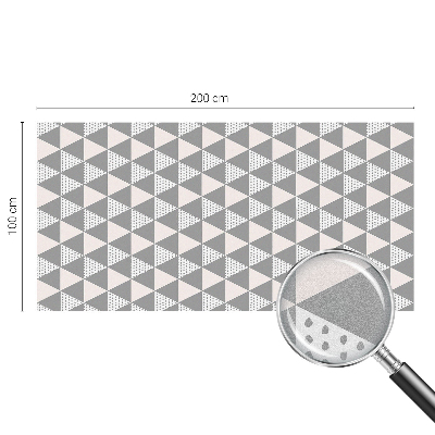 Neprůhledná fólie na sklo dveří Moderní geometrie