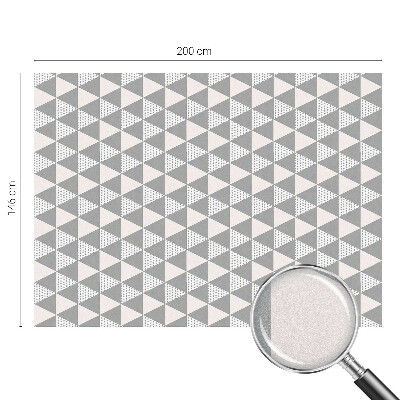 Neprůhledná fólie na sklo dveří Moderní geometrie