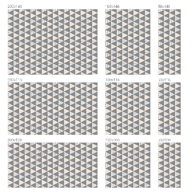 Neprůhledná fólie na sklo dveří Moderní geometrie