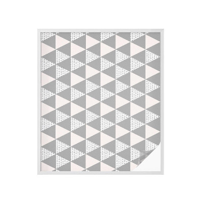 Neprůhledná fólie na sklo dveří Moderní geometrie