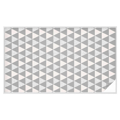 Neprůhledná fólie na sklo dveří Moderní geometrie