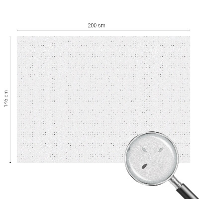 Dekorativní mléčná fólie na sklo Minimalistické tečky