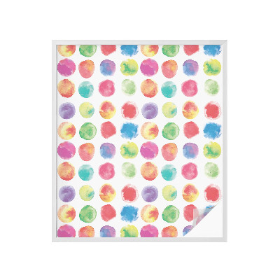 Zatmavovací fólie na okna Barevné kruhy