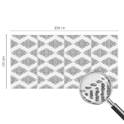 Neprůhledná fólie na sklo dveří Geometrické diamanty
