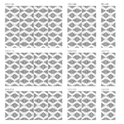 Neprůhledná fólie na sklo dveří Geometrické diamanty