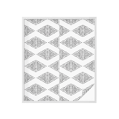 Neprůhledná fólie na sklo dveří Geometrické diamanty