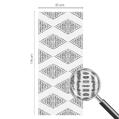 Neprůhledná fólie na sklo dveří Geometrické diamanty