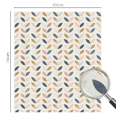 Protisluneční fólie na okna Vzor listů