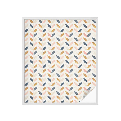 Protisluneční fólie na okna Vzor listů