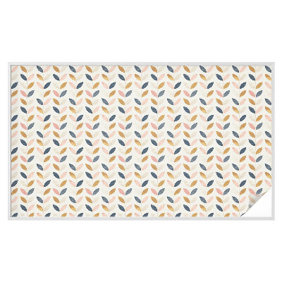 Protisluneční fólie na okna Vzor listů