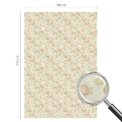 Protisluneční fólie na okna Květinová elegance