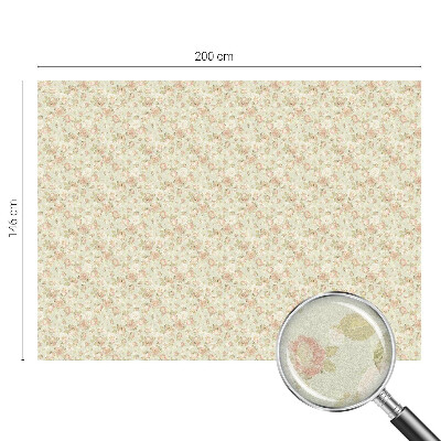 Protisluneční fólie na okna Květinová elegance