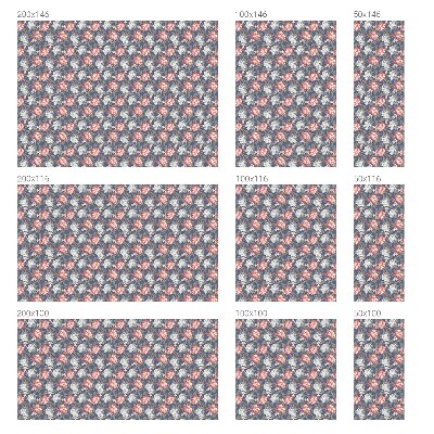 Neprůhledná fólie na sklo dveří Květinová elegance