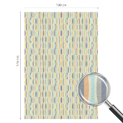 Zatmavovací fólie na okna Oválné vzory