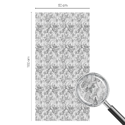 Zatmavovací fólie na okna Květinová elegance