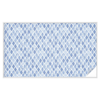 Privátní fólie na okno vitráž Akvarelová elegance