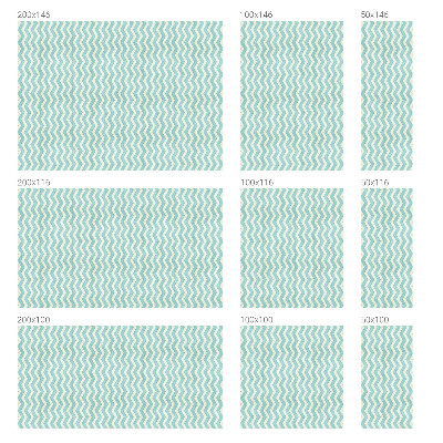 Protisluneční fólie na okna Modrý cikcak