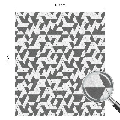 Zatmavovací fólie na okna Geometrické iluze