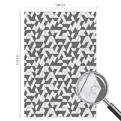 Zatmavovací fólie na okna Geometrické iluze