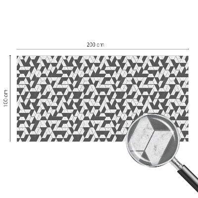 Zatmavovací fólie na okna Geometrické iluze