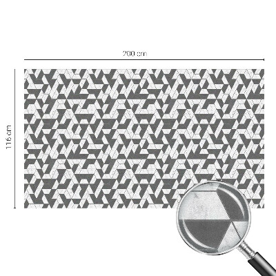 Zatmavovací fólie na okna Geometrické iluze