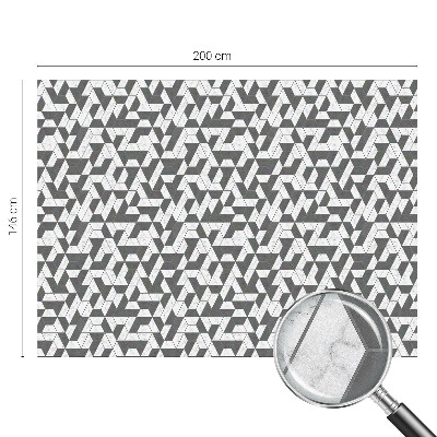 Zatmavovací fólie na okna Geometrické iluze