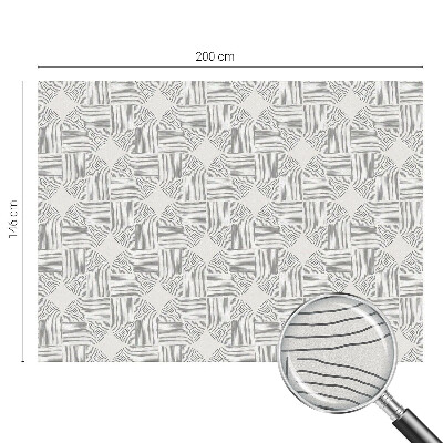 Neprůhledná fólie na sklo dveří Mírová symetrie