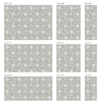 Neprůhledná fólie na sklo dveří Mírová symetrie