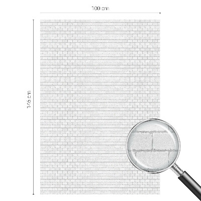 Protisluneční fólie na okna Cihlová textura