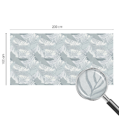 Zatmavovací fólie na okna Jemné listy