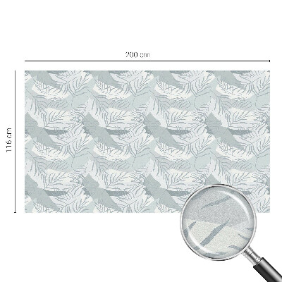 Zatmavovací fólie na okna Jemné listy