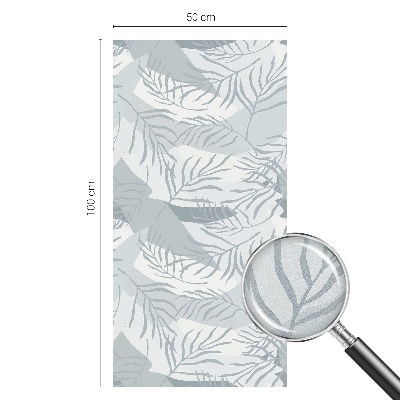 Zatmavovací fólie na okna Jemné listy