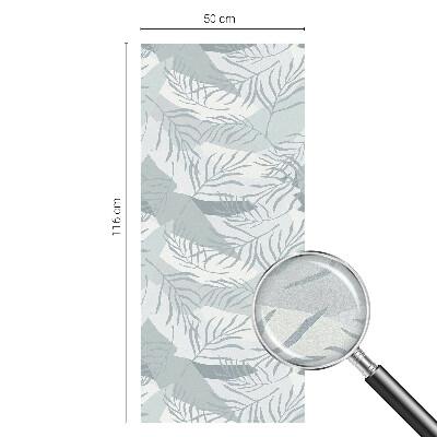 Zatmavovací fólie na okna Jemné listy