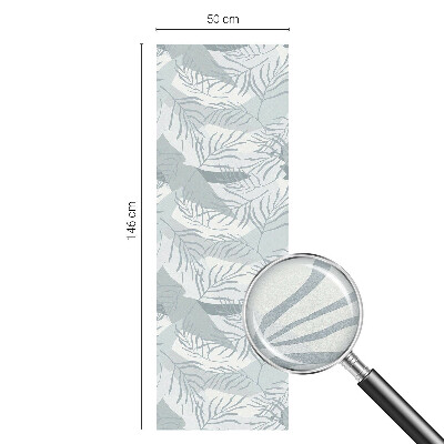 Zatmavovací fólie na okna Jemné listy