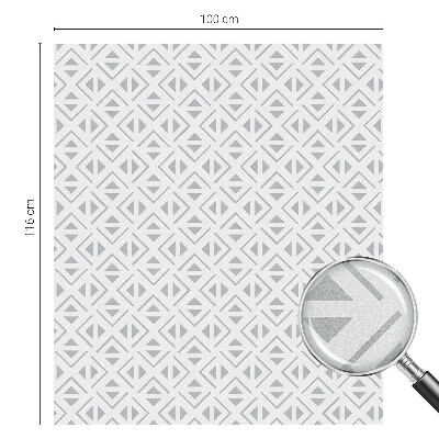 Protisluneční fólie na okna Geometrický vzor