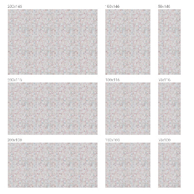 Privátní fólie na okno vitráž Kamenná mozaika