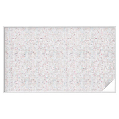 Privátní fólie na okno vitráž Kamenná mozaika