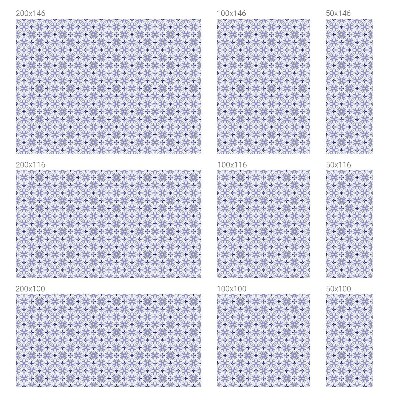 Neprůhledná fólie na sklo dveří Fialové vzory